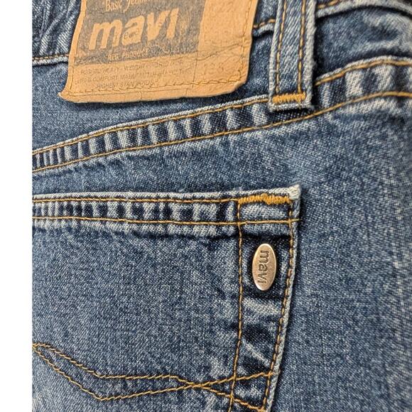 Mavi 136 Molly Lowrise Flare Button Fly 00s Y2K Classic Retro Style - Size 27/32 - Picture 6 of 8